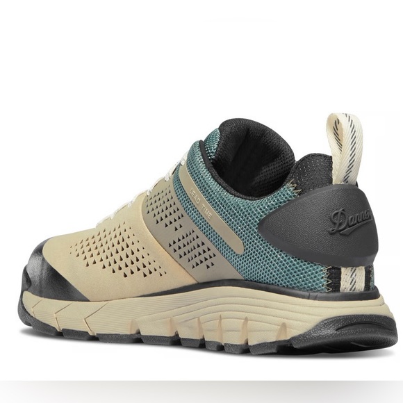 Danner Lead Time Sneaker with Composite Toe in Beige and Turquoise - Picture 8 of 8
